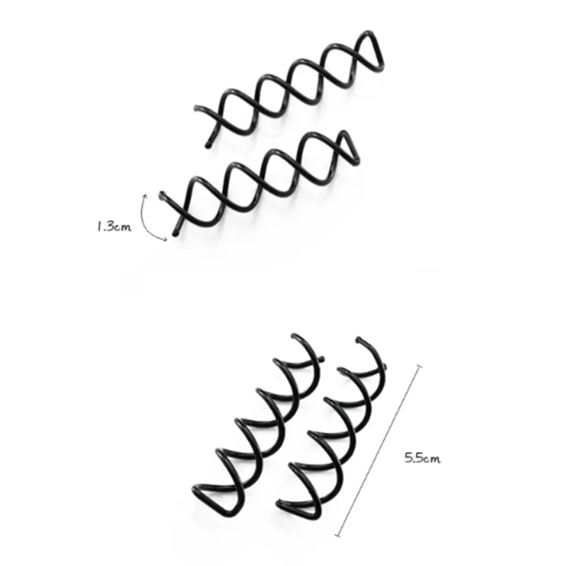5 шт. Инструменты для укладки Волос Braiders спиральные винты заколки для волос Парикмахерские аксессуары заколки для волос