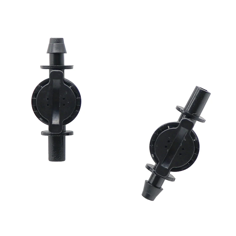 Anti Drip Valve 100pcs Water Hose Connector Micro Rotary Nozzle Sprinklers Stop