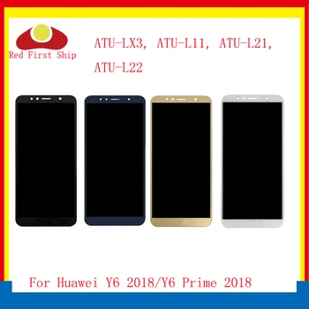

10Pcs/lot 5.7" For Huawei Y6 2018 LCD Display Touch Screen Digitizer Assembly Y6 Prime 2018 LCD Display Complete