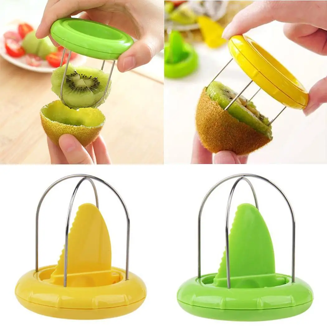 

Cut Fruit Kiwi Digging Core Twister Slicer Kitchen Peeler Tool Cutter Device