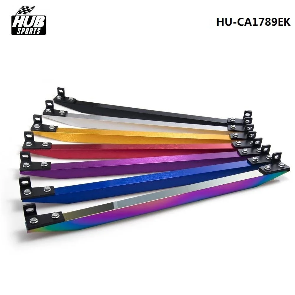 

SUB-FRAME LOWER TIE BAR REAR FOR EK (Silver,Golden,Purple,Blue,Red,Black,NEO CHROME) HU-CA1789EK