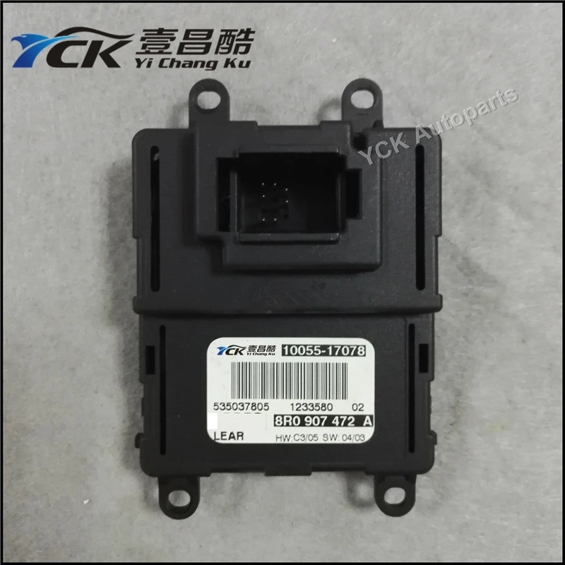 

1PC YCK Original Q5 LED Headlight DRL Ballast LED Driver 8R0 907 472 A 8R0907472A 10055-17078 (Genuine and Used)