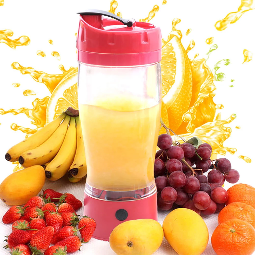 650ML 4 Colors Electric Juicer Cup Mini Portable Automatic Shaker