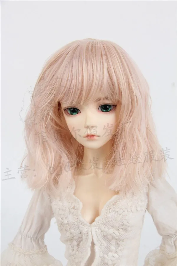 

bjd doll sd wig 1/3 of the 1/4 instant noodles short hair high - temperature silk baby giant wig