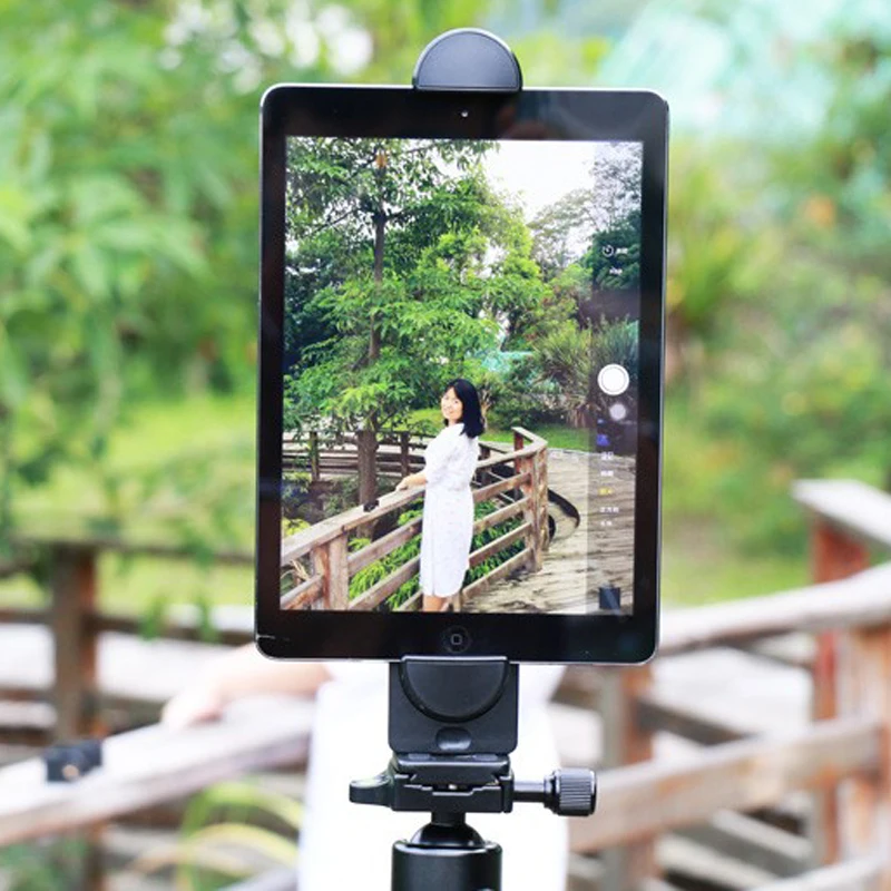  Ulanzi for iPad Professional Tablet Tripod Mount 5-12'' Universal Stand Clamp Adjustable Vertical B