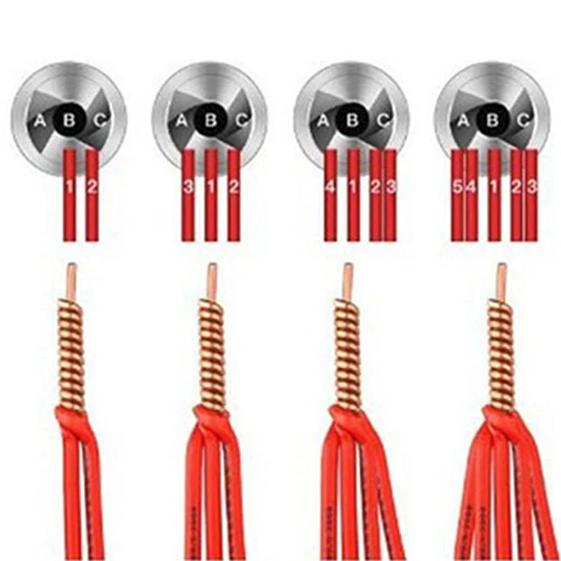 

Universal 2.5/4 Square Wire Twisting Tool Electrical Cable Quick Connector Automatic Twisting Wire Stripping Stripper Twister