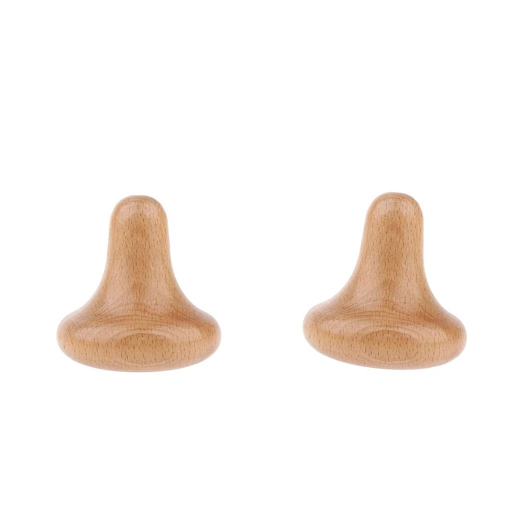 

2 Pcs Wooden Deep Tissue Scraping Massage Tool Trigger Point Massager for Massage Relaxation