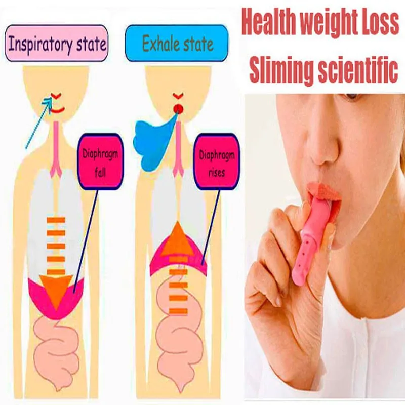 1 шт. тренажер для дыхания брюшной вентры, тренажер для похудения, талии, лица, фитнеса, похудения, оборудование для красоты и здоровья