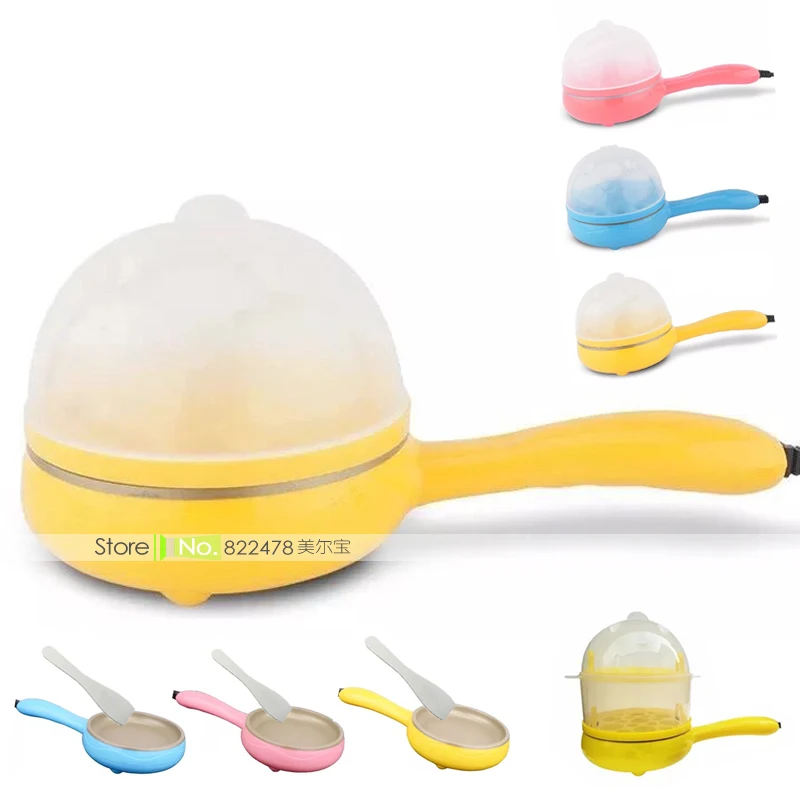 

JZ02/350W/1L Student Low Power DIY Mini Electric Skillets Multi Cookers Auto Power Off Nonstick Coating Steam/Fried/Egg Boiler