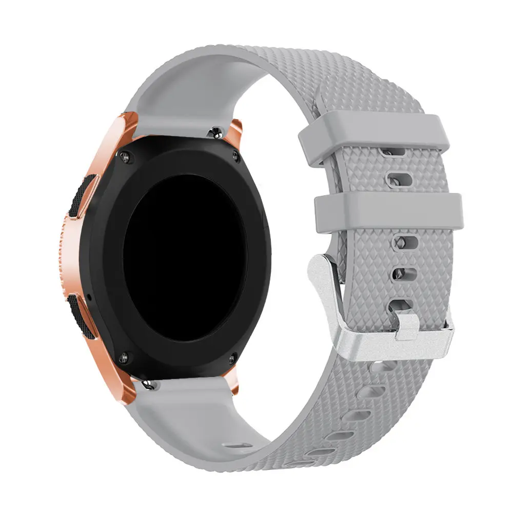 Спортивные силиконовые ремешки для часов Ремешок для samsung gear S2 Sport Galaxy Watch 42 мм Active 2 40 мм Замена 20 мм ремешок для часов браслет