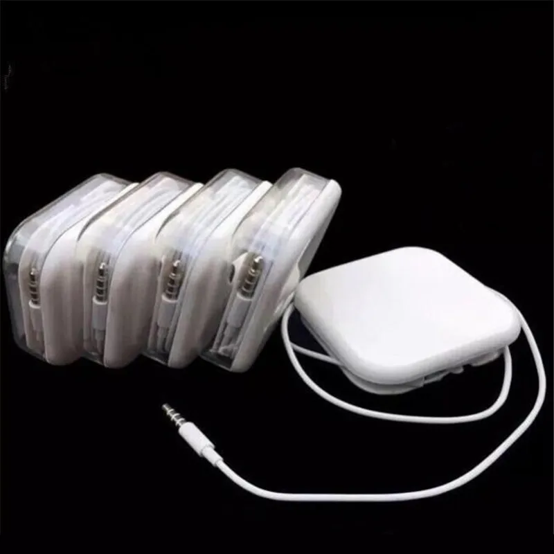 

White 3.5MM In Ear Earphone Dynamic Bass Headset HIFI Wired Earphone with Mic Volume Control For Samsung GALAXY For Iphone 6s