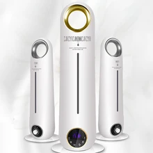 Напольный увлажнитель воздуха 4L резервуар для воды 280 мл/ч увлажнитель воздуха автоматический отключение отрицательных ионов немой Воздушный Туман Кондиционер