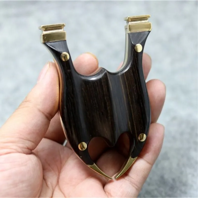 

Wooden Slingshot Bow Outdoor Hunting Catapult Tool Accessories Powerful Sling Shot With Flat Elastic Rubber Band Tools