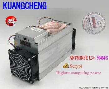 Billige ALLE Neue ANTMINER L3 + Scrypt Miner LTC 504 M Bitmain Besser Als Bitcoin S9 S7 S5 Innosilicon T1 T2T A4 A4 + A2