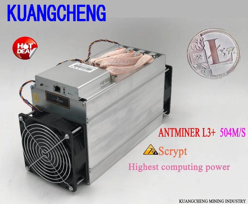 Все новые ANTMINER L3 + scrypt miner LTC 504M bitmain лучше, чем bitcoin S9 S7 S5 innosilicon T1 T2T a4 + a2