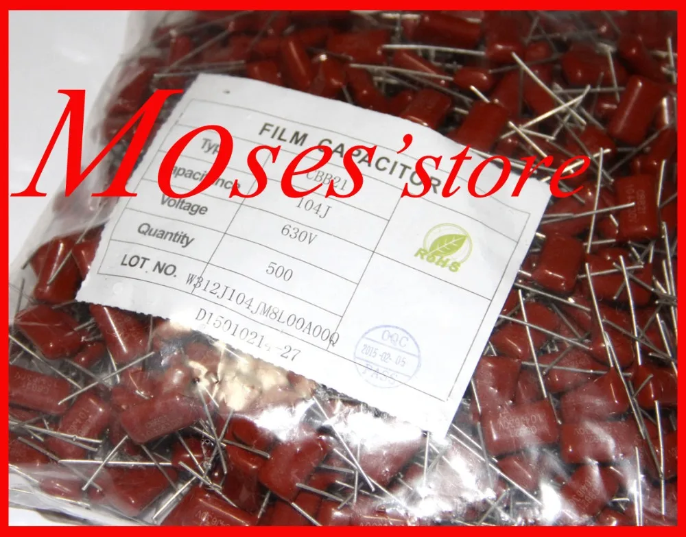 10pcs Condensateur CBB 630V 223 223J 0,022uF 22nF 5/%