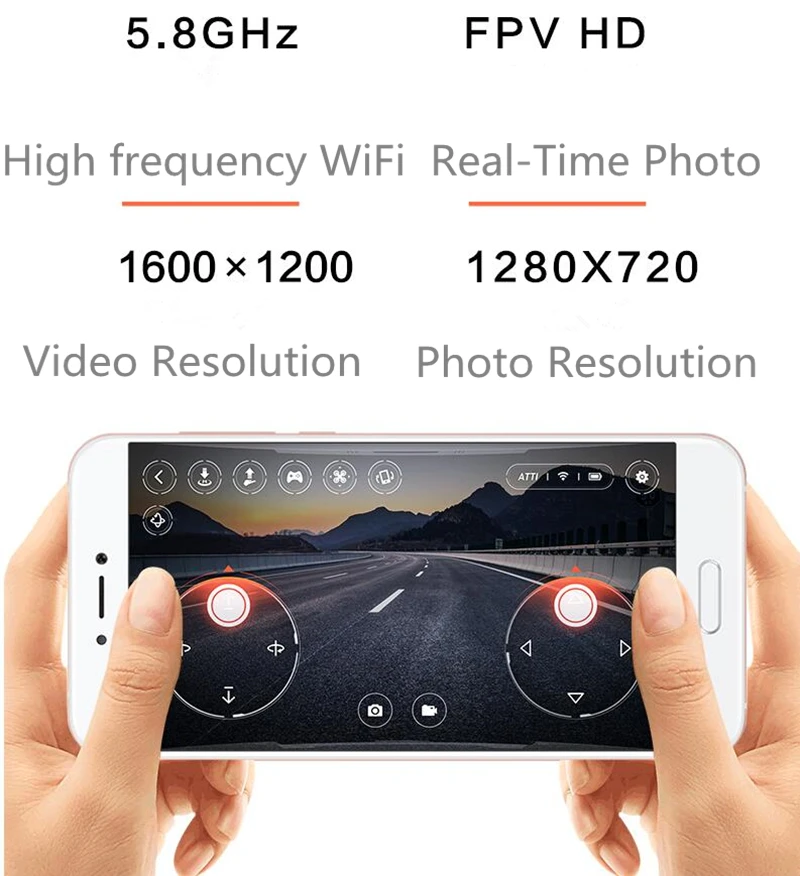 Xiaomi Дрон mitu игрушка мини самолет умный пульт дистанционного управления 5 ГГц Wifi HD FPV 720P Vedio телефон приложение управление