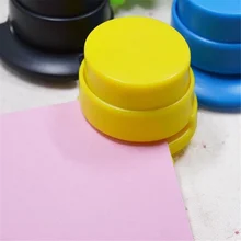 Office для дома Скоба Stapleless степлер среде Бумага Связывание Binder Paperclip использовать