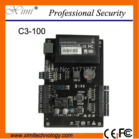 

TCP/IP communication one door two ways free SDK software multi-card operation door access control system card control panel