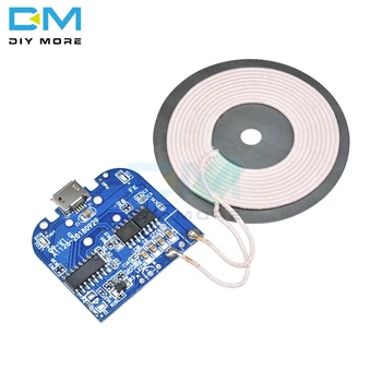 

Qi Wireless Charging Standard Receiver Charger Module For Micro USB Mobile Phone Charger Board DC 5V 2A 10W Electronic Diy