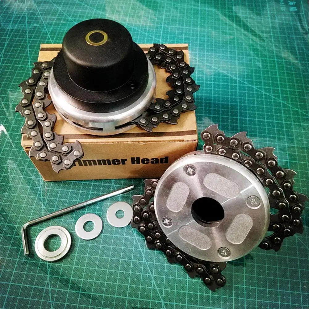 

General Lawn Mower Chain 65Mn Fine - Tuning Head Chain Mower Trimmer Garden Grass Brush Tool Spare Parts Universal Brushcutter