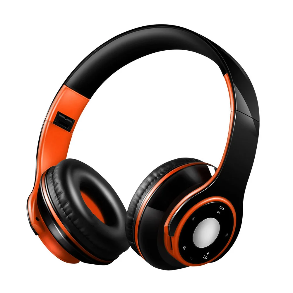 

Foldable Noise Cancelling Bluetooth Headphone Headset Adjustable Stereo Easy Use Chargable Multifunction Voice Wireless Earphone