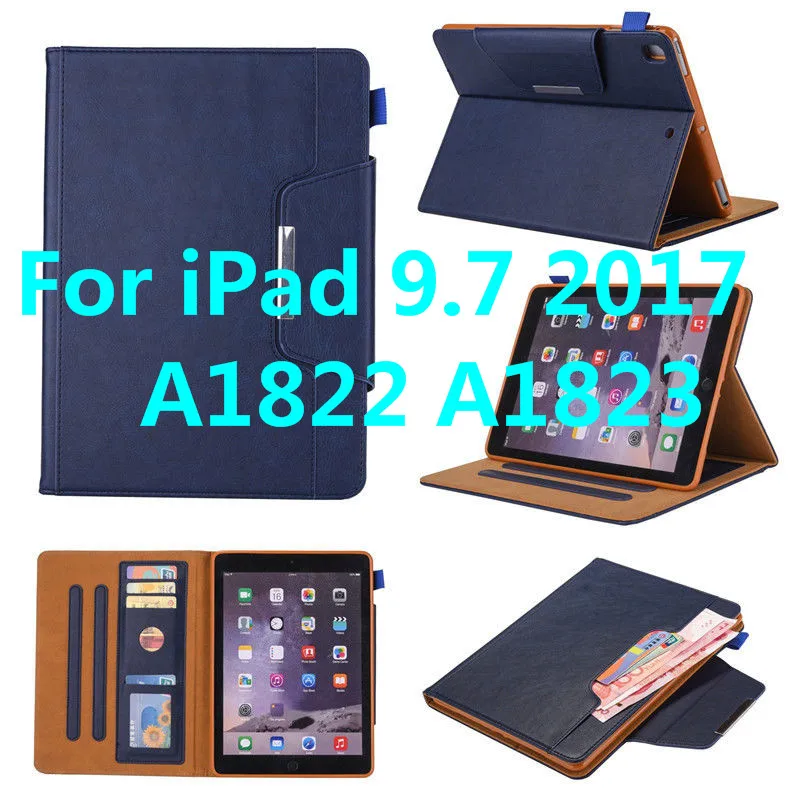 Чехол для Apple iPad Pro 11 Pro 12,9, высококачественный умный чехол для iPad 9,7 A1893 A1954 A1822 A1823+ Flim - Цвет: 9.7 2017 A1822 A1823