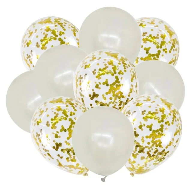 GIHOO 10 шт./лот 12 дюймов латексные конфетти воздушные шары День рождения украшения микс Роза свадебные украшения Гелиевый шар - Цвет: mix11