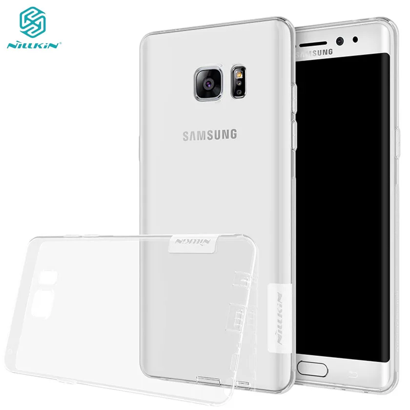 

For Samsung Galaxy Note FE (Fan Edition) Case Nillkin Nature Transparent Clear Soft Silicon TPU for Samsung Note FE Back Cover