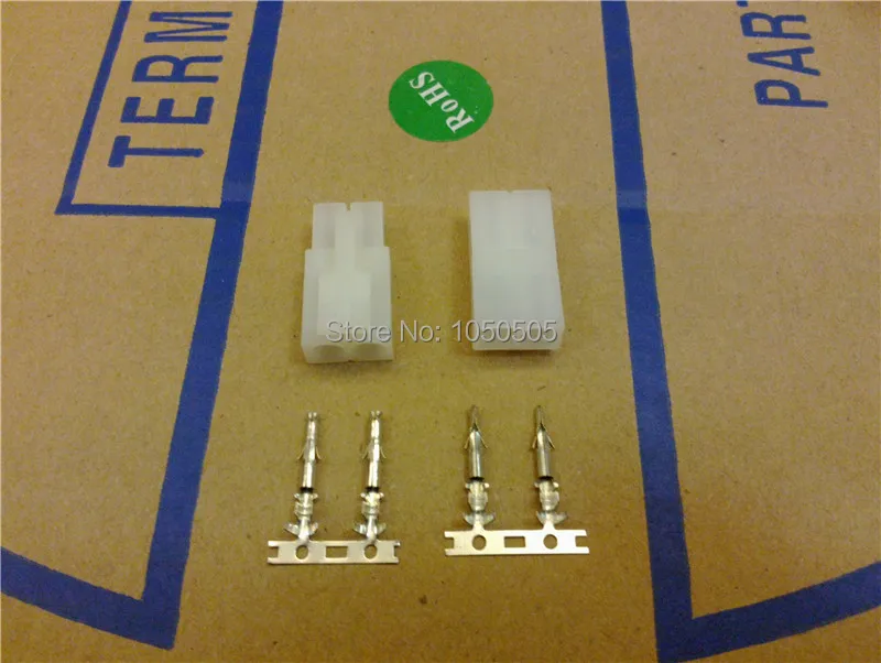 

10 sets Large Tamiya connector Set big Tamiya plug set EL 4.5MM male & Female with pins (2PIN) for RC Car Battery Connector