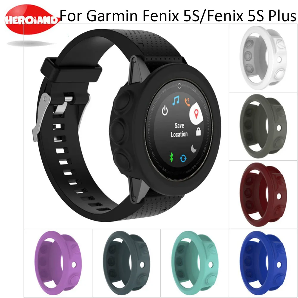 Силиконовый защитный чехол для Garmin fenix 5S Защитный Браслет Fenix 5s Plus Смарт