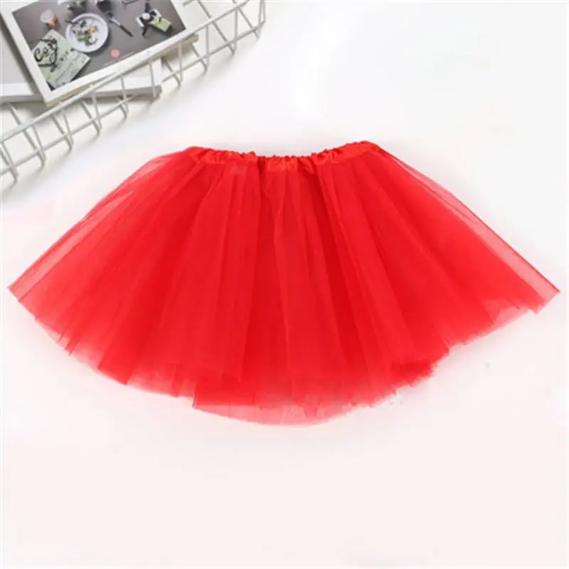 

2019 New Fashion Baby Skirt For Girls Solid Mesh Skirt Toddler Girls Dance Ballet Tutu Skirt Children Clothes Girls Skirt L222