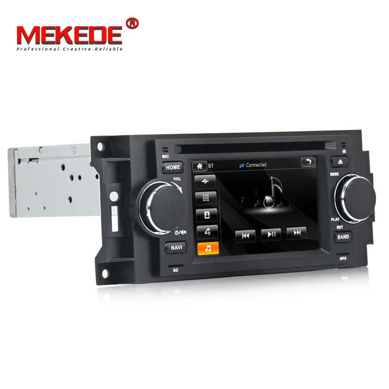 Sale MEKEDE Car DVD GPS Navigation Player For Chrysler 300C PT Cruiser Dodge Ram Jeep Grand Cherokee With Radio BT 1080P USB free Map 4