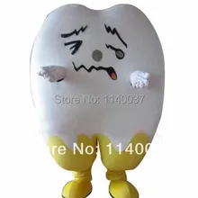 Талисман кариозный зуб болезненный зуб плохой костюм талисмана ростовой костюм мультяшный персонаж рекламные костюмы сценический реквизит