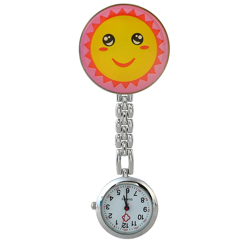 Часы женские кварцевые в медицинском стиле с белым крестом|brooch watch|nurse watchwatch nurse |