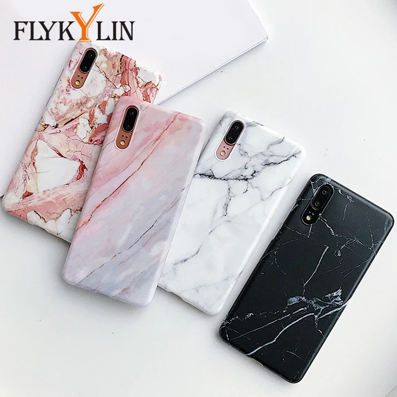 Чехол FLYKYLIN для Xiaomi Redmi 7 задняя крышка на Redmi Note 7 Pro Shell SKin Art marble Flowers Leaf Мягкий силиконовый чехол для телефона IMD