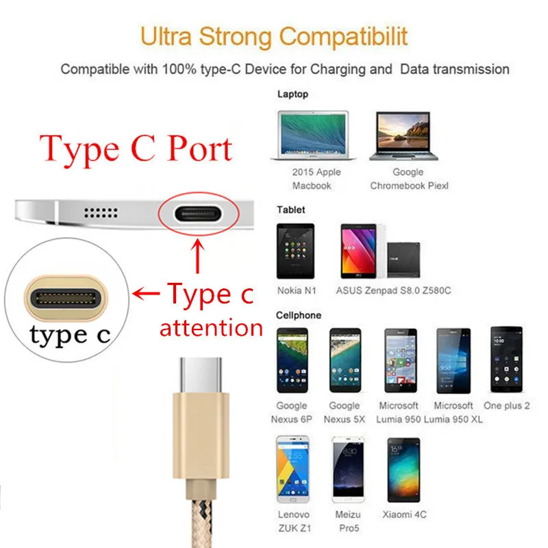 Металлический штекер USB type C для huawei P20 honor 9 10 Galaxy s8 s9 s10 a8 a70 Xiaomi mi a3 a2 8 Redmi Note 7 ZTE Axon