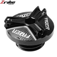 for FAZER logo Motorcycle accessories CNC Aluminum Oil Filler Cap Plug cover For Yamaha FZ1 FZ6 FZ600 FZ6R FZ8 Fazer цена for FAZER logo Motorcycle accessories CNC Aluminum Oil Filler Cap Plug cover For Yamaha FZ1 FZ6 FZ600 FZ6R FZ8 Fazer цены онлайн