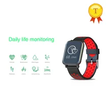 IP68 Водонепроницаемый Смарт монитор сердечного ритма в режиме реального времени браслет WhatsApp facebook по электронной почте напоминание для iphone 6plus