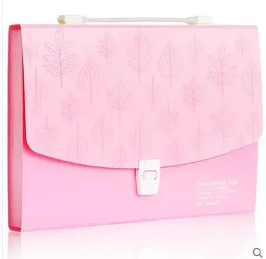 

Deli folder A4 12 grids portable multi-layer paper bag information package expanding wallet 33*24*3.6cm storage file folder