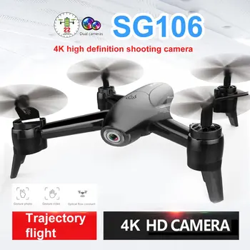 

SG106 RC Drone 4K 1080P 720P Dual Camera FPV WiFi Optical Flow Real Time Aerial Video RC Quadcopter Aircraft Dron Camera