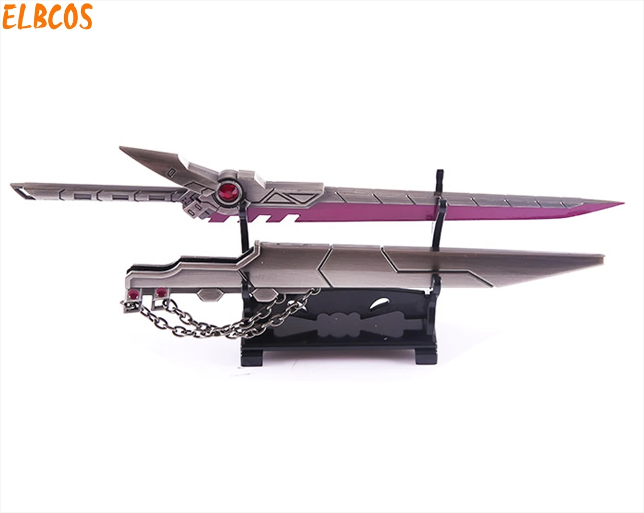 

project fire The Grand Duelist Fiora Laurent 22cm/8.7'' Sword with scabbard model toy desktop decoration