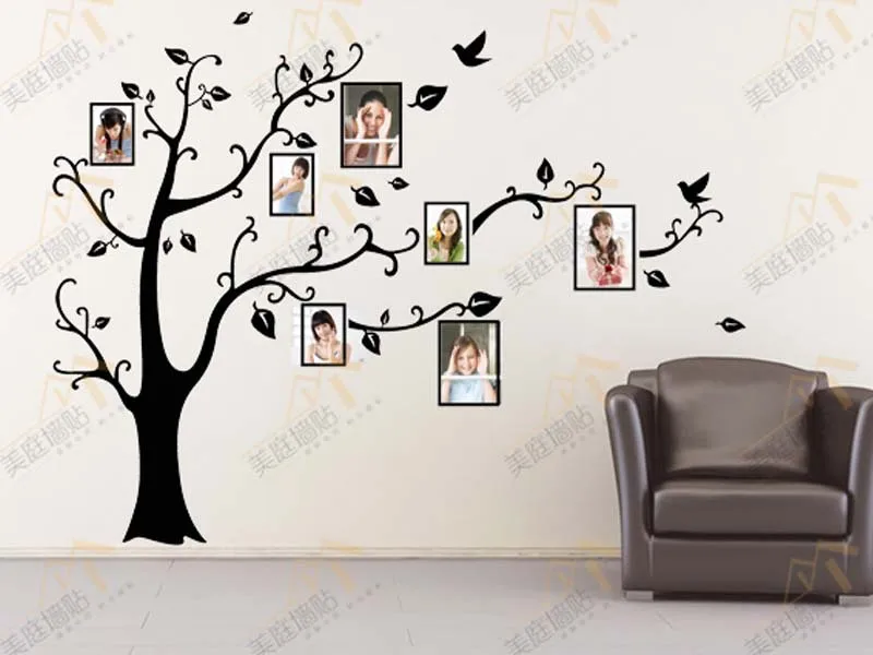 Family Tree Frames For Wall aliexpress : buy wall sticker tree frame wall stickers Family Tree Frames For Wall aliexpress : buy wall sticker tree frame wall stickers