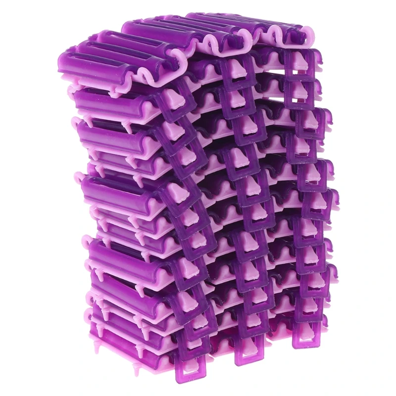 

1 Box 36pcs Hairdressing Styling Wave Perm Rod Corn Hair Clip Curler Maker DIY Tool New Style Hot