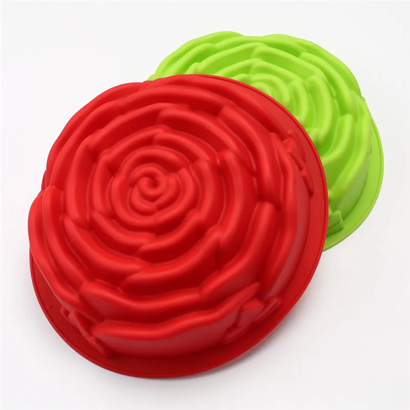 Силиконовая форма для торта большая Роза|silicone mold|cake toolsbaking tools |