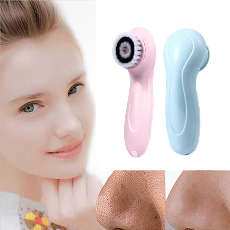 

3 In1 USB Rechargeable Electric Rotating Facial Cleansing Brush Face Cleaners Scrubber Rotating Rotation Skin Care 8 @M