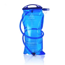 AONIJIE Outdoor Cycling Running Foldable PEVA Water Bag Sport Hydration Bladder for Camping Hiking Climbing, 1.5L/2L/3L