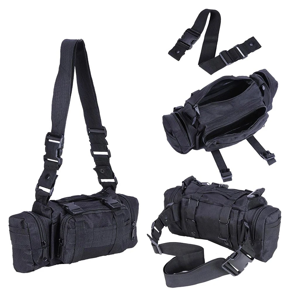 

55L Oxford Fabric Camping Tactical Hiking Large Capacity Molle Rucksack Backpack Hunting Trekking Practical Outdoor Bag Army