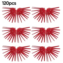 120pcs For Florabest LIDL FRTA 20 A1 Lidl IAN 282232 Replacement Plastic Cutter Blades For Florabest Grass Trimmer Brushcutter