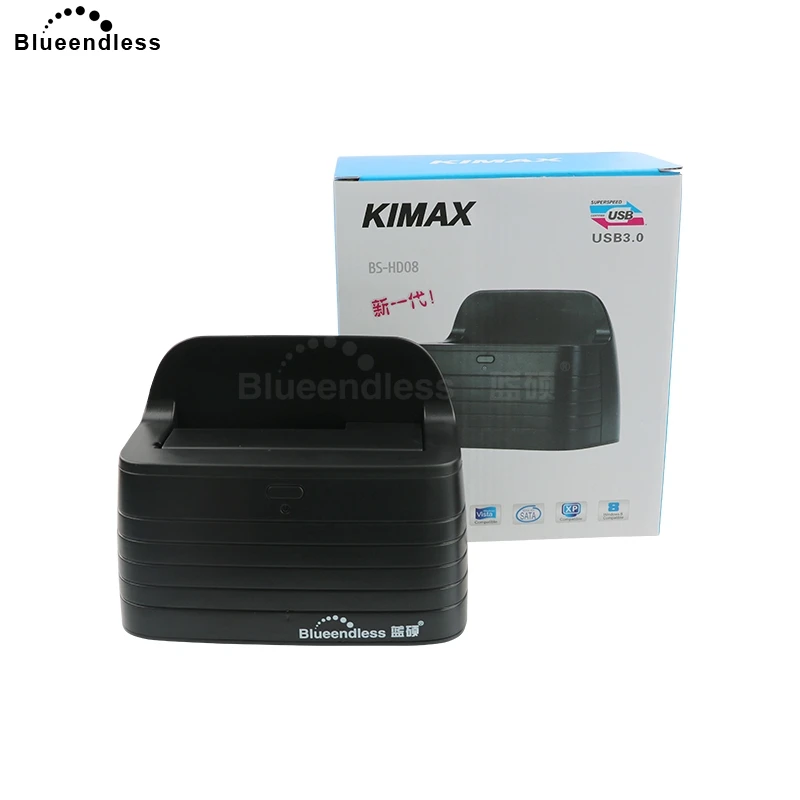 1 bay 2.5 inch hdd docking sata hard disk enclosure USB 3.0 plastic hdd